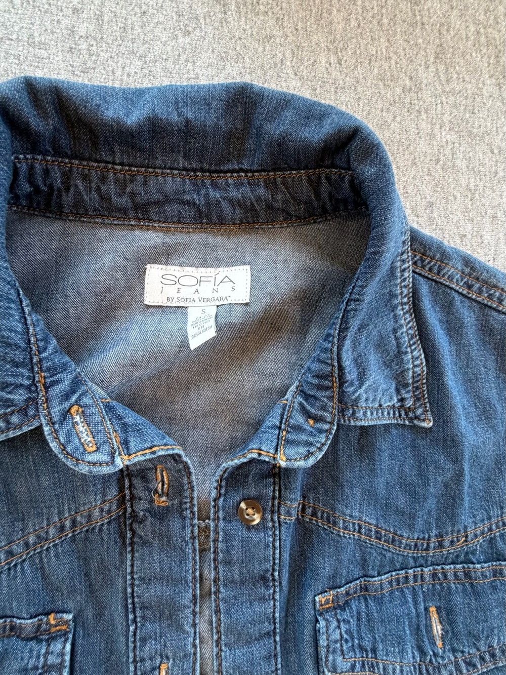 SOFIA Jeans Denim Jacket in Classic Blue